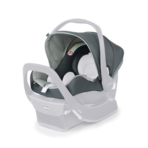KeyFit 35 ClearTex Infant Car Seat Cover, Canopy &amp; Shoulder Pads - Cove in Cove